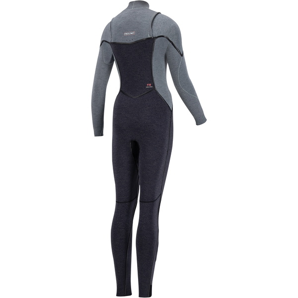 2020 Prolimit Womens Oxygen TR 6/4mm Free Zip Wetsuit 15030 - Mist / Grey